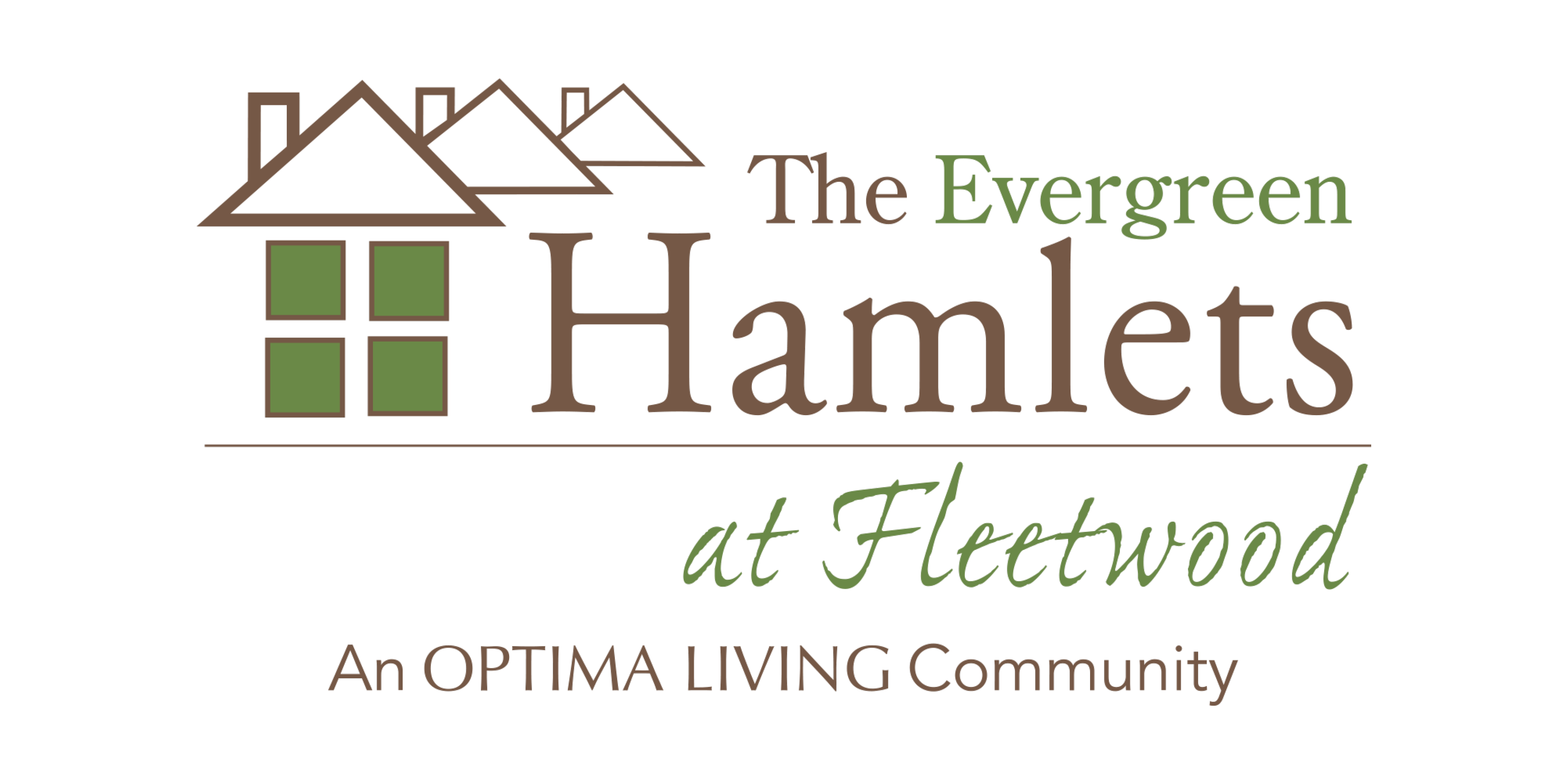 The Evergreen Hamlets at Fleetwood Logo